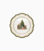 Hedgehog porcelain Christmas decoration - Image 4